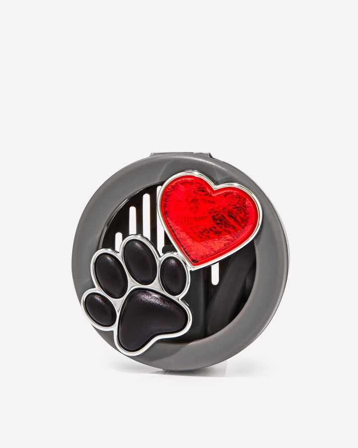 Paw and Heart Car Fragrance Holder