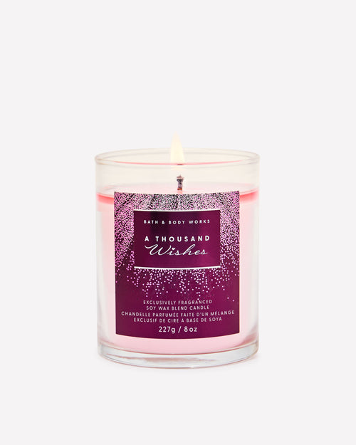 A Thousand Wishes Single Wick Candle