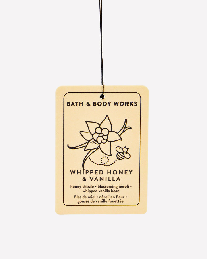 Whipped Honey and Vanilla Hanging Fragrance Diffuser