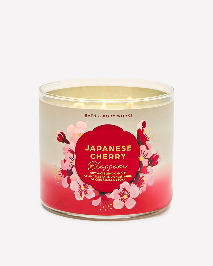Japanese Cherry Blossom 3-Wick Candle