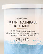 Fresh Rainfall & Linen Single Wick Candle image 2