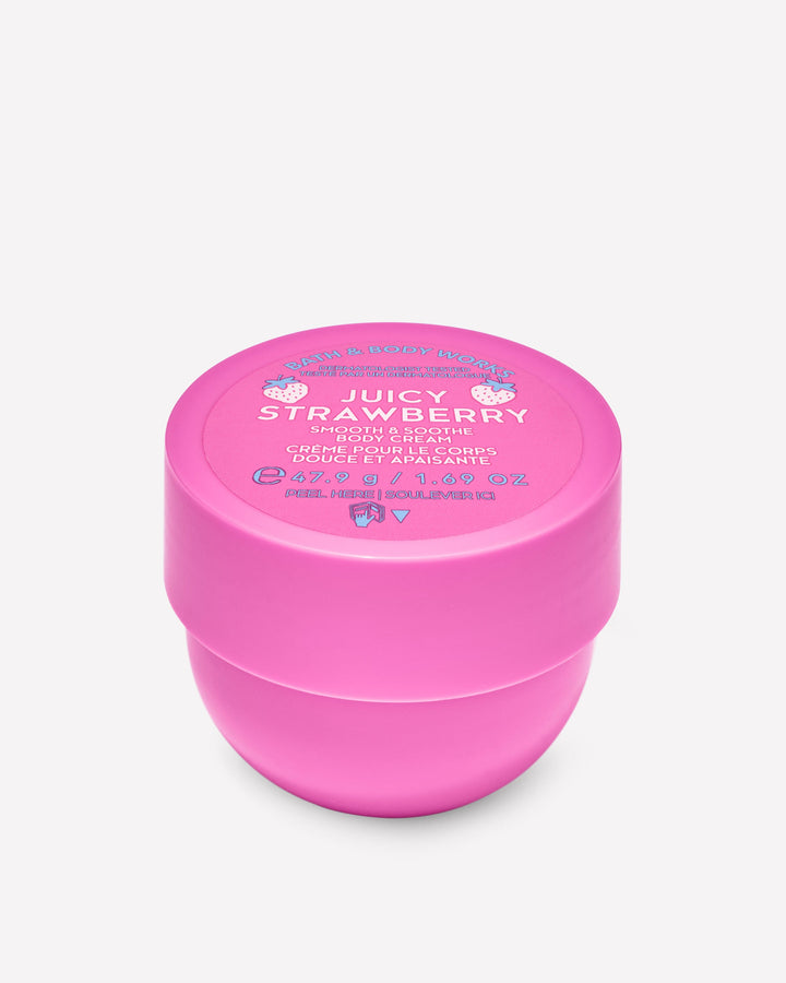 Juicy Strawberry Travel Size Smooth and Soothe Body Cream