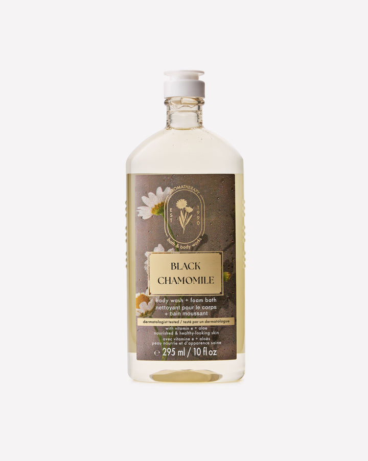 Black Chamomile Body Wash and Foam Bath
