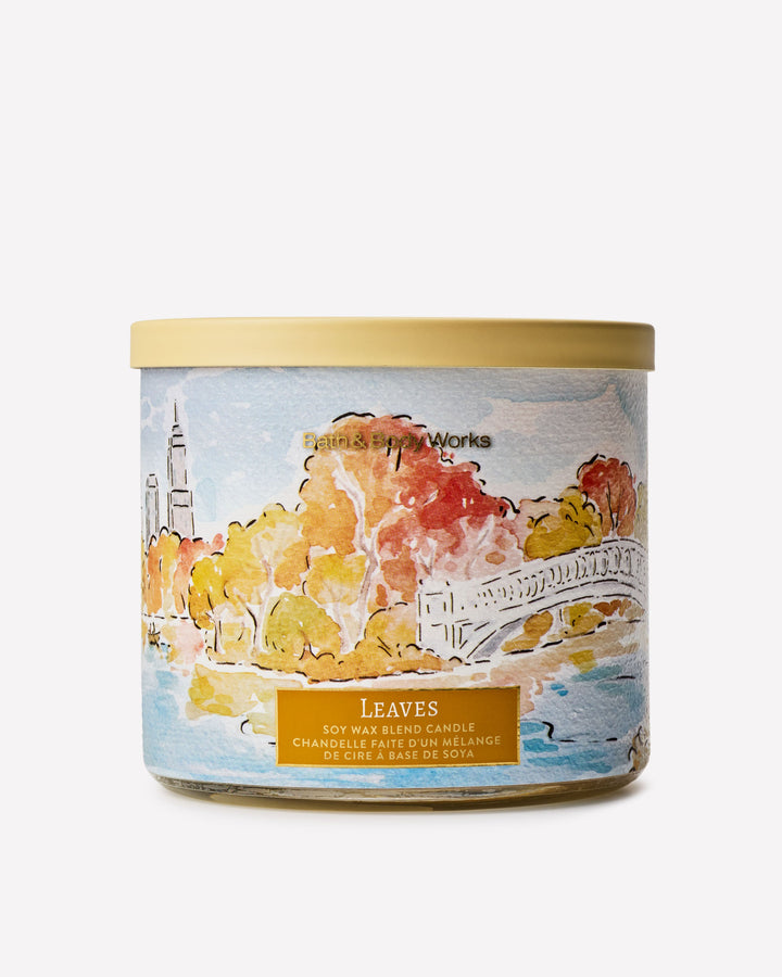 Leaves 3-Wick Candle - 028030031