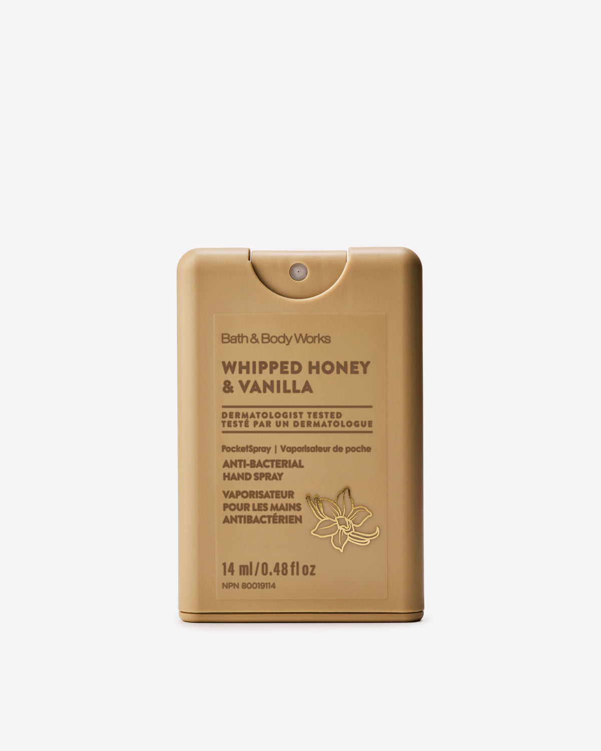 Whipped Honey and Vanilla PocketSpray Hand Sanitizer