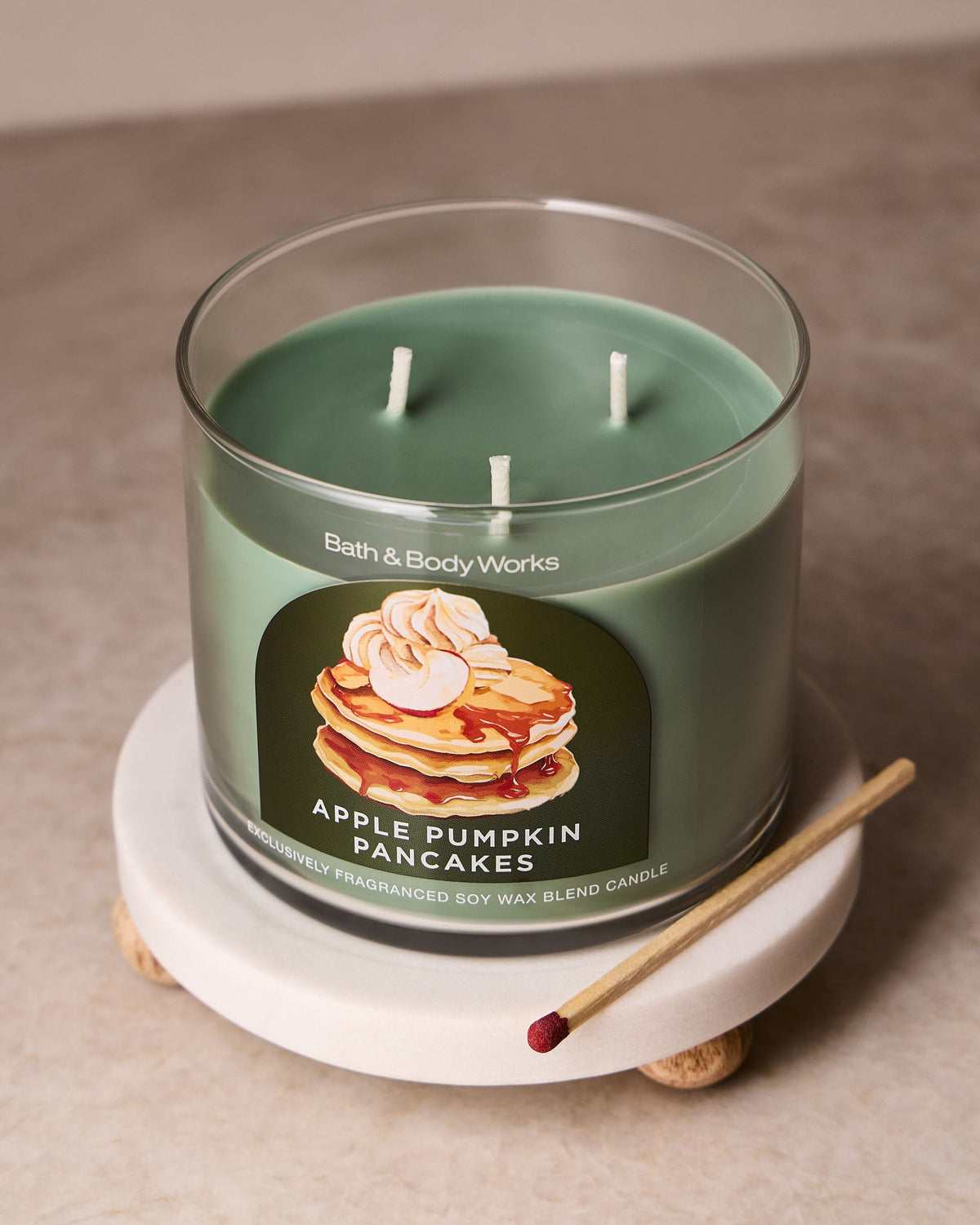 Apple Pumpkin Pancakes 3-Wick Candle image 3