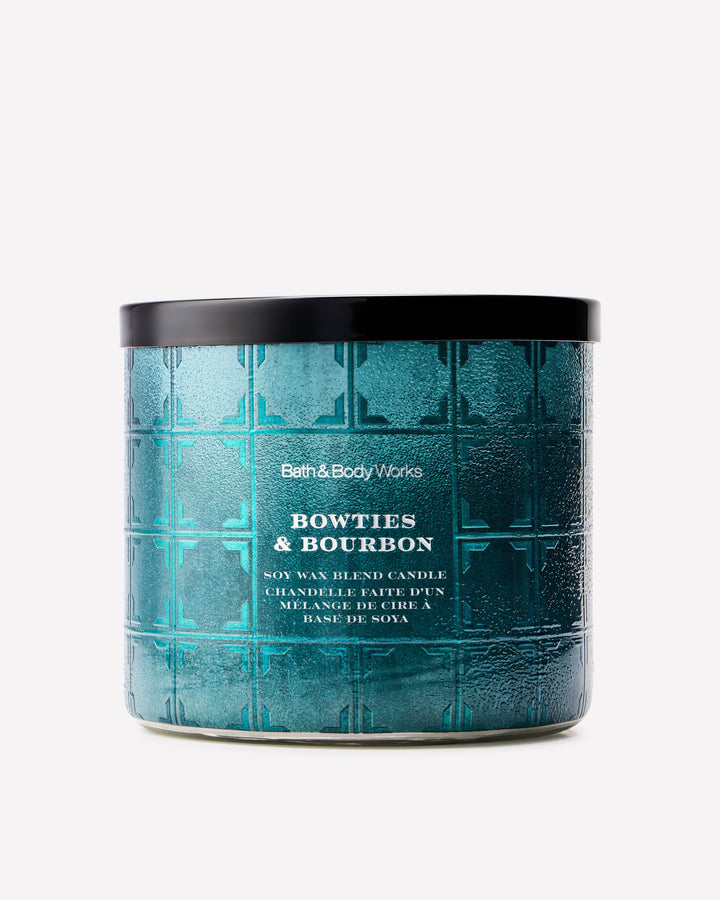 Bowties and Bourbon 3-Wick Candle